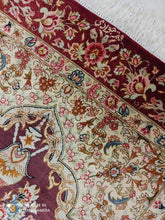 Charger l'image dans la galerie, Tapis Ghom soie noué main n°18219_120×80
