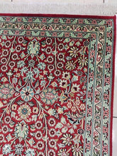 Charger l'image dans la galerie, Tapis Cachemire soie noué main n°7_125×74