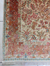 Charger l'image dans la galerie, Tapis Ghom soie tissé main n°18229_144×100