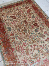 Charger l'image dans la galerie, Tapis Ghom soie tissé main n°18229_144×100