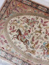 Charger l'image dans la galerie, Tapis Ghom soie fait main n°19053_145×100