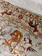 Charger l'image dans la galerie, Tapis Ghom soie fait main n°19754_147×100