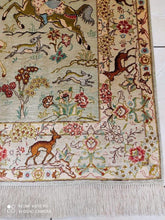 Charger l'image dans la galerie, Tapis Ghom soie fait main n°19754_147×100