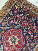 Charger l'image dans la galerie, Tapis Tabriz tissé main n°16130_147×106