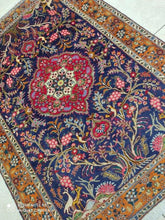 Charger l'image dans la galerie, Tapis Tabriz tissé main n°16130_147×106