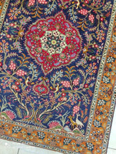 Charger l'image dans la galerie, Tapis Tabriz tissé main n°16130_147×106