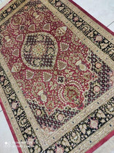 Charger l'image dans la galerie, Tapis Ghom soie tissé main n°18720_147×96
