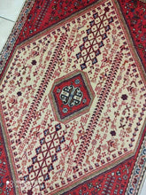 Charger l'image dans la galerie, Tapis Abadeh tissé main n°8487_148×100