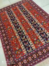 Charger l'image dans la galerie, TAPIS Moharamat noué main n°17060_148×105