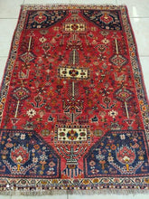 Charger l'image dans la galerie, Tapis Ghachghai noué main n°10146_150×100