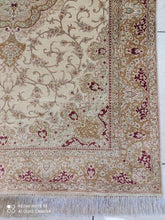Charger l'image dans la galerie, Tapis Ghom soie tissé main n°16476_150×100