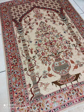 Charger l'image dans la galerie, Tapis Ghom soie tissé main n°19477_150×100
