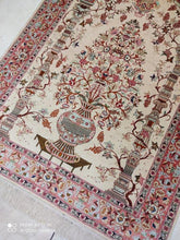 Charger l'image dans la galerie, Tapis Ghom soie tissé main n°19477_150×100