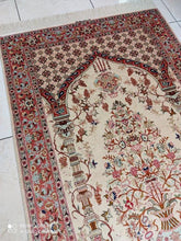 Charger l'image dans la galerie, Tapis Ghom soie tissé main n°19477_150×100