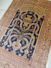 Charger l'image dans la galerie, Tapis Ghom soie tissé main n°18231_150×102