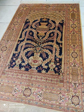 Charger l'image dans la galerie, Tapis Ghom soie tissé main n°18231_150×102