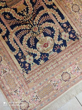Charger l'image dans la galerie, Tapis Ghom soie tissé main n°18231_150×102