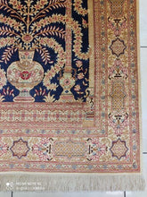Charger l'image dans la galerie, Tapis Ghom soie tissé main n°18231_150×102