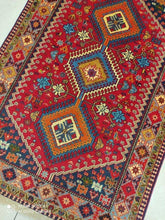 Charger l'image dans la galerie, Tapis Yalameh noué main n°19442_150×103