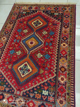 Charger l'image dans la galerie, Tapis Yalameh noué main n°19442_150×103