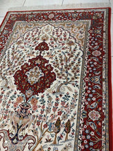 Charger l'image dans la galerie, Tapis Ispahan fait main n°17849_150×108