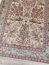 Charger l'image dans la galerie, TAPIS Ghom soie tissé main n°18226_151×98