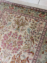 Charger l'image dans la galerie, TAPIS Ghom soie tissé main n°18226_151×98