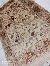Charger l'image dans la galerie, Tapis Ghom soie tissé main n°19760_152×100