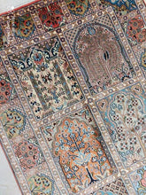 Charger l'image dans la galerie, Tapis Cachemire soie tissé main n°63_152×96