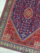 Charger l'image dans la galerie, Tapis Abadeh tissé main n°19369_154×102