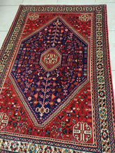 Charger l'image dans la galerie, Tapis Abadeh tissé main n°19369_154×102