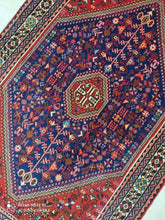 Charger l'image dans la galerie, Tapis Abadeh tissé main n°19369_154×102