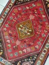 Charger l'image dans la galerie, Tapis Ghachghai noué main n°10165_154×113
