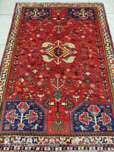 Charger l'image dans la galerie, Tapis Ghachghai noué main n°10559_155×102