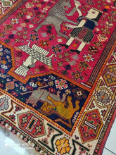 Charger l'image dans la galerie, Tapis Ghachghai noué main n°10859_160×110
