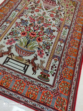 Charger l'image dans la galerie, Tapis Ghom noué main n°16652_160×110