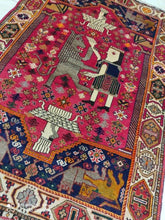 Charger l'image dans la galerie, Tapis Ghachghai noué main n°10859_160×110