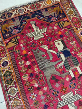 Charger l'image dans la galerie, Tapis Ghachghai noué main n°10859_160×110