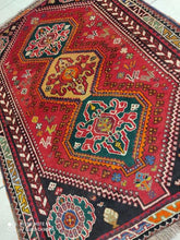 Charger l'image dans la galerie, Tapis Ghachghai noué main n°10162_160×111