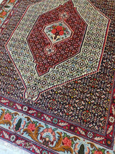 Charger l'image dans la galerie, Tapis Senneh tissé main n°19514_160×130