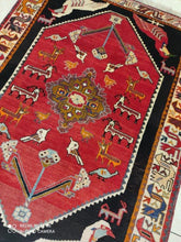 Charger l'image dans la galerie, Tapis Ghachghai noué main n°10556_162×117
