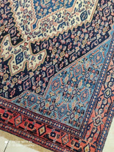 Charger l'image dans la galerie, Tapis Antique Senneh tissé main n°14301_164×118