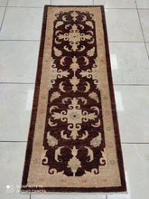 Charger l'image dans la galerie, Tapis afghan tissé main n°313K_165×62