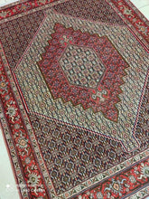 Charger l'image dans la galerie, Tapis Senneh tissé main n°19516_170×128