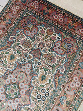 Charger l'image dans la galerie, Tapis Cachemire soie tissé main n°20_175×100