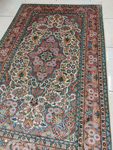 Charger l'image dans la galerie, Tapis Cachemire soie tissé main n°20_175×100