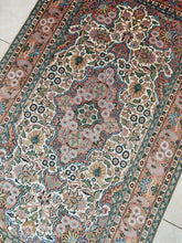 Charger l'image dans la galerie, Tapis Cachemire soie tissé main n°20_175×100