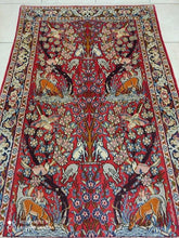 Charger l'image dans la galerie, Tapis Antique Ispahan tissé main n°12922_175×107