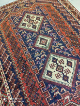 Charger l'image dans la galerie, TAPIS Afchar tissé main n°17098_176×125