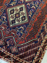 Charger l'image dans la galerie, Tapis Afchar fait main n°17237_180×117